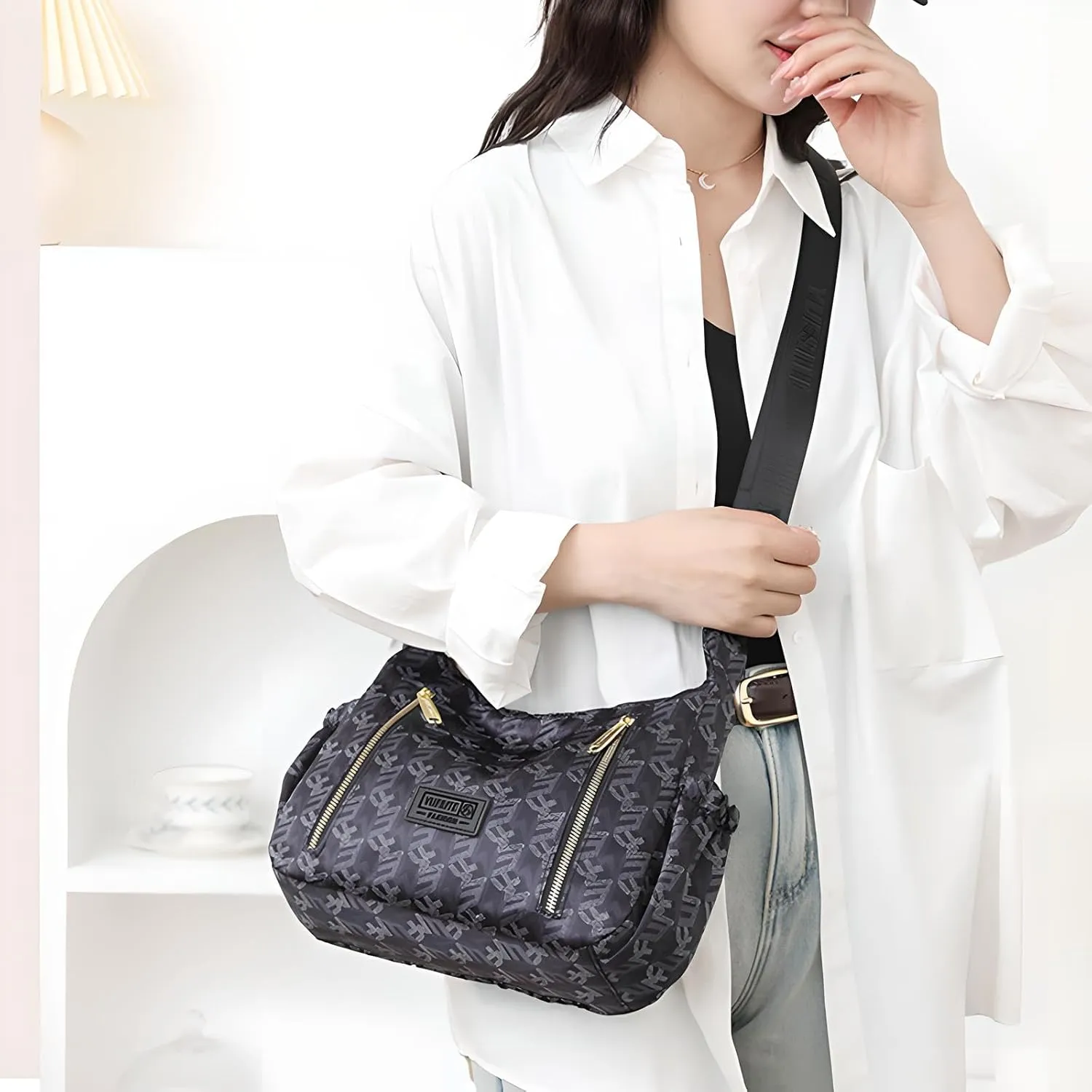 YYW Crossbody Bag for Women Multifunctional Shoulder Handbags for Daily Use Travel Work