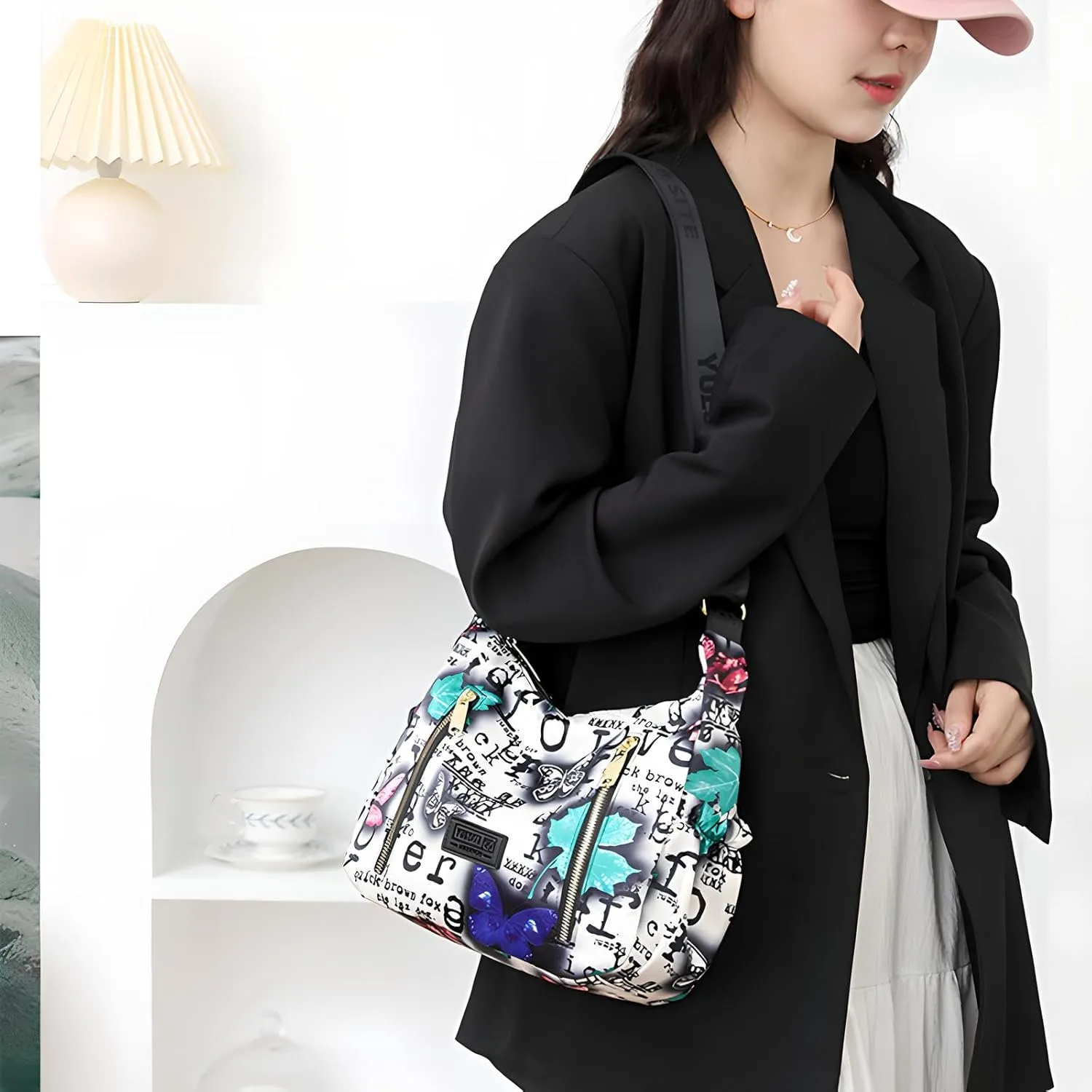 YYW Crossbody Bag for Women Multifunctional Shoulder Handbags for Daily Use Travel Work
