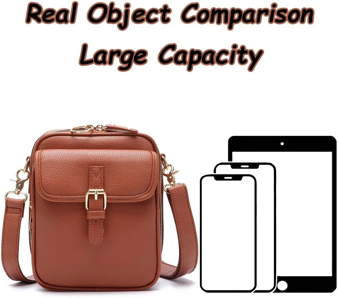 Zealburst 5 Crossbody Leather Bag,Collaboraten1 Urvashi Tojoyride Forcipower Collaboration Crossbody Anti Theft Leather Bag